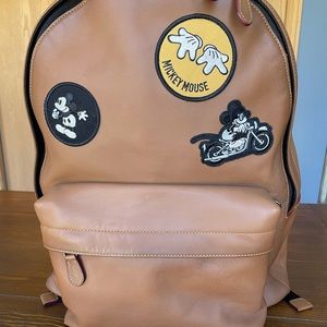 Coach X Disney Mickey Mouse backpack